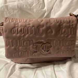Juicy Couture Blush Embossed Shoulder Bag